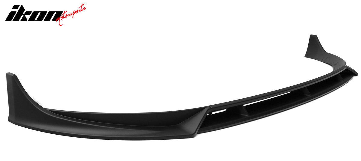 Fits 25-26 Tesla Model Y Juniper Front Bumper Lip 4PC Matte Black Car Spoiler