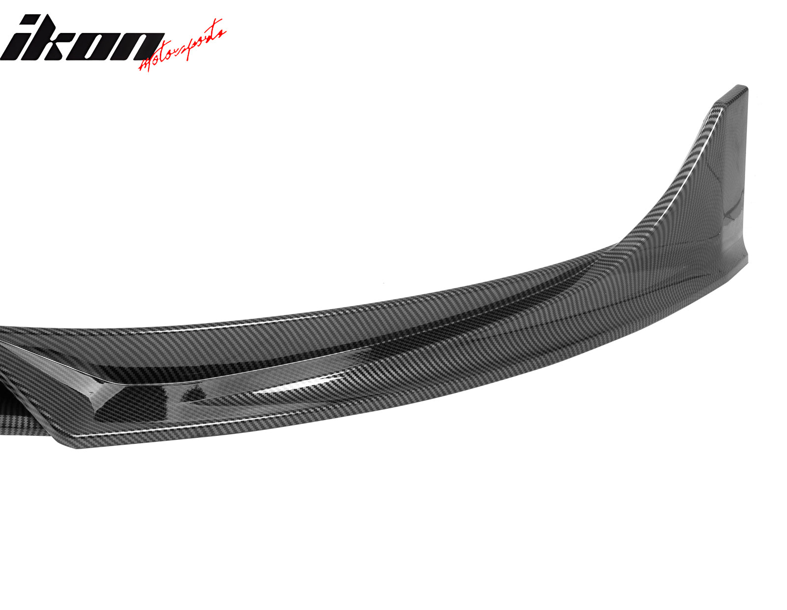 Fits 25-26 Tesla Model Y Juniper Front Bumper Lip 4PC Carbon Fiber