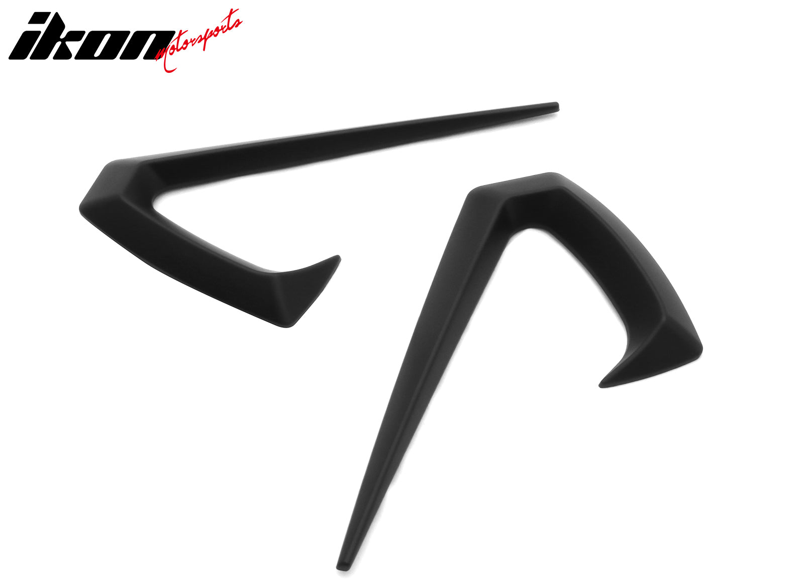 Fits 25-26 Tesla Model Y Juniper Side Fender Trim Matte Black Vent ABS Decor 2PC