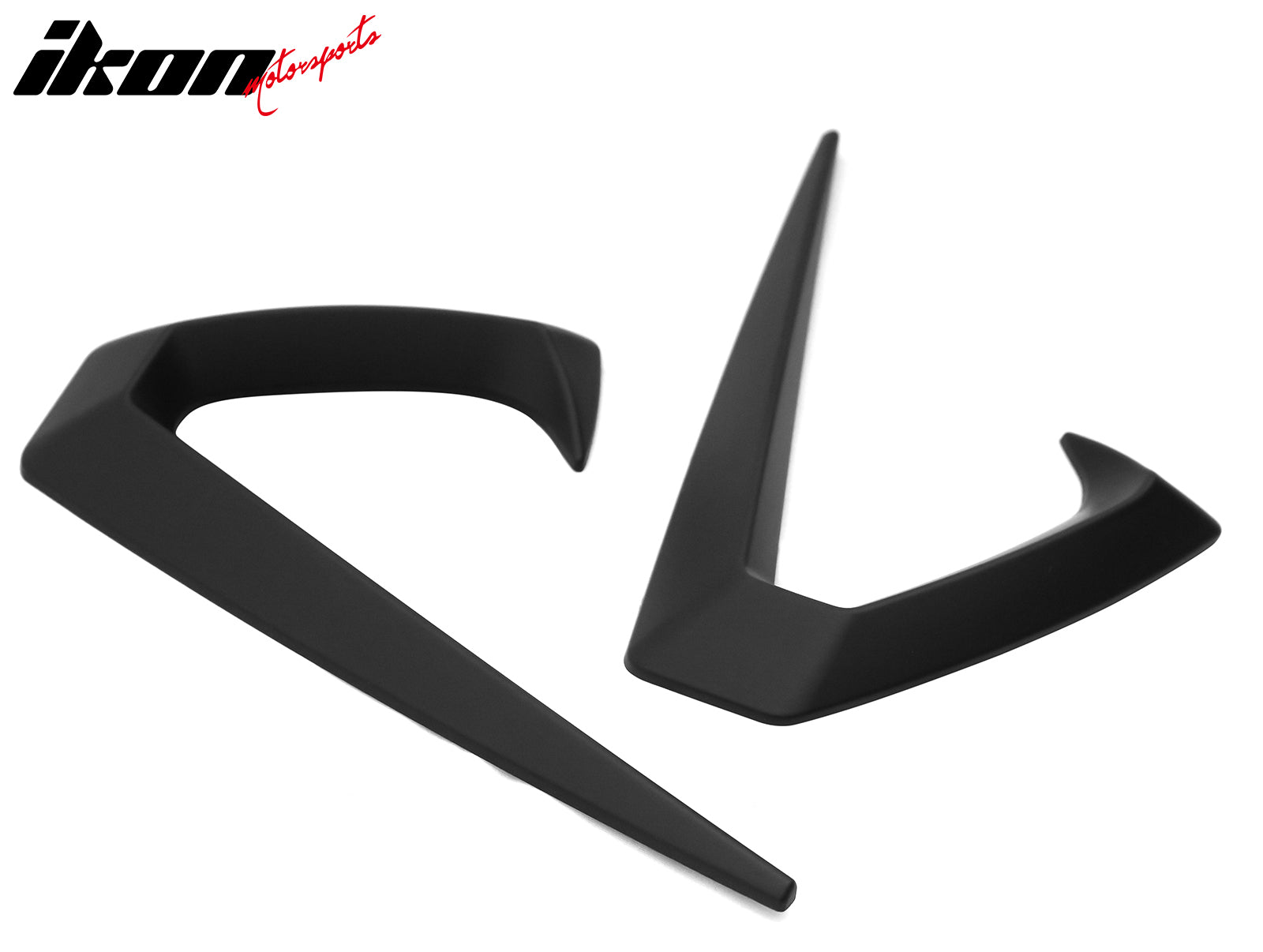 Fits 25-26 Tesla Model Y Juniper Side Fender Trim Matte Black Vent ABS Decor 2PC