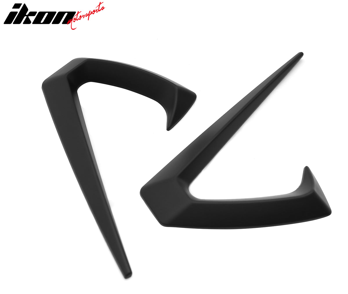 Fits 25-26 Tesla Model Y Juniper Side Fender Trim Matte Black Vent ABS Decor 2PC