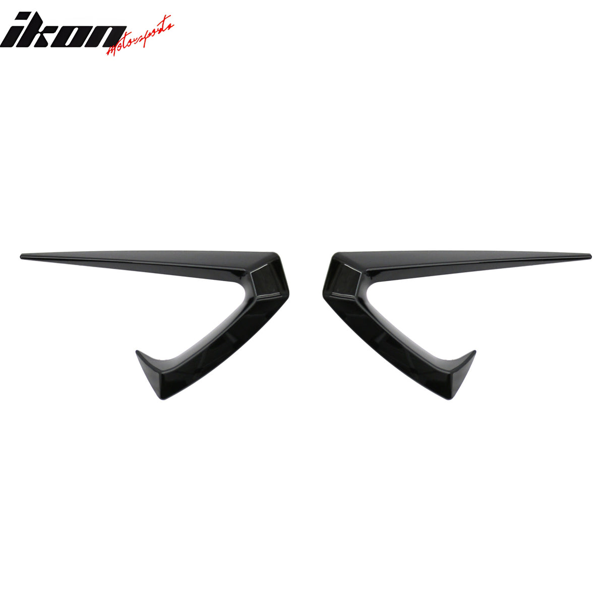 Fits 25-26 Tesla Model Y Juniper Side Fender Trim Gloss Black Vent ABS Decor 2PC