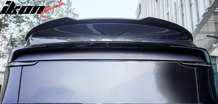 Fits 25-26 Tesla Model Y Juniper Trunk Spoiler Matte Black Rear Wing ABS Trim