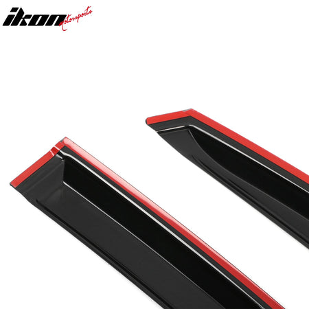 2025 - 2026 Toyota Camry 4PCS Tape on Window Visors Vent Rain Sun Wind GIkon Motorsports