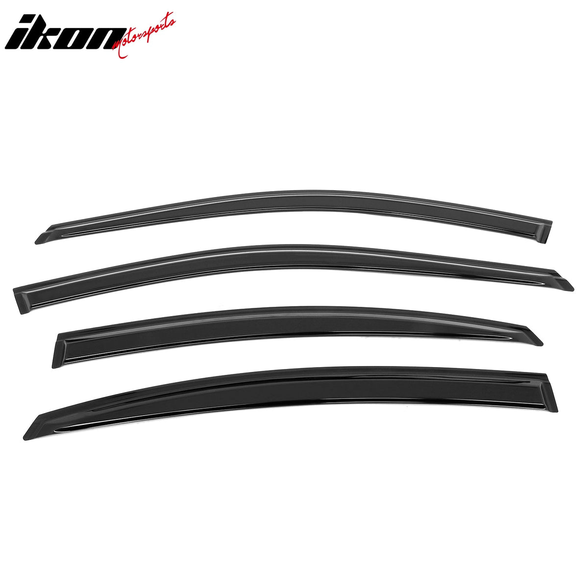 2025 - 2026 Toyota Camry 4PCS Tape on Window Visors Vent Rain Sun Wind GIkon Motorsports