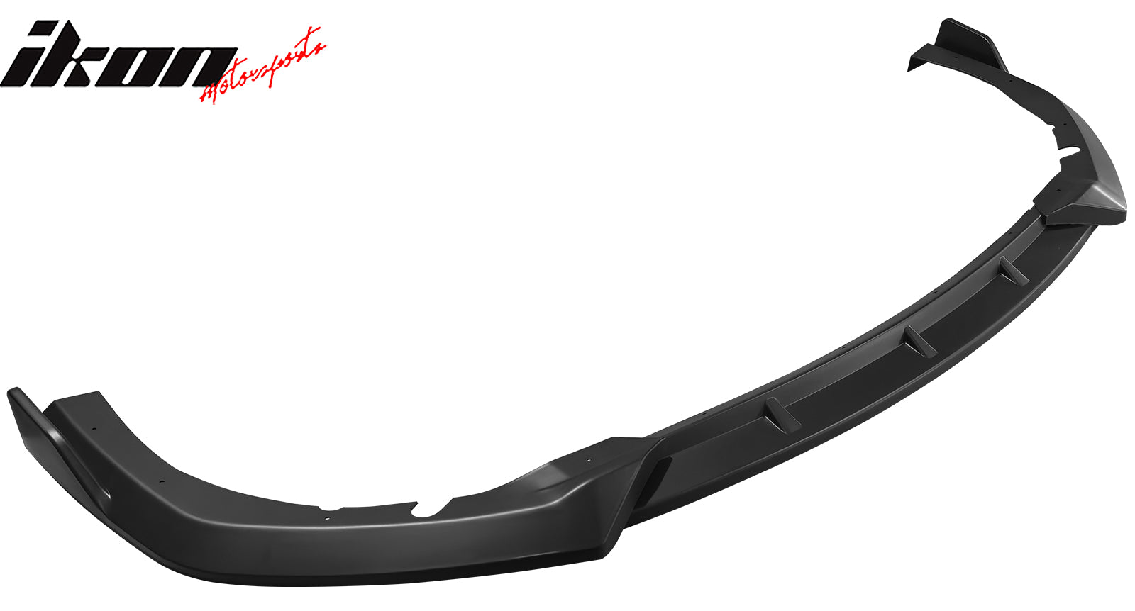 Fits 25-26 Toyota Camry SE XSE IKON V2 3PCS Front Bumper Lip Chin Matte Black
