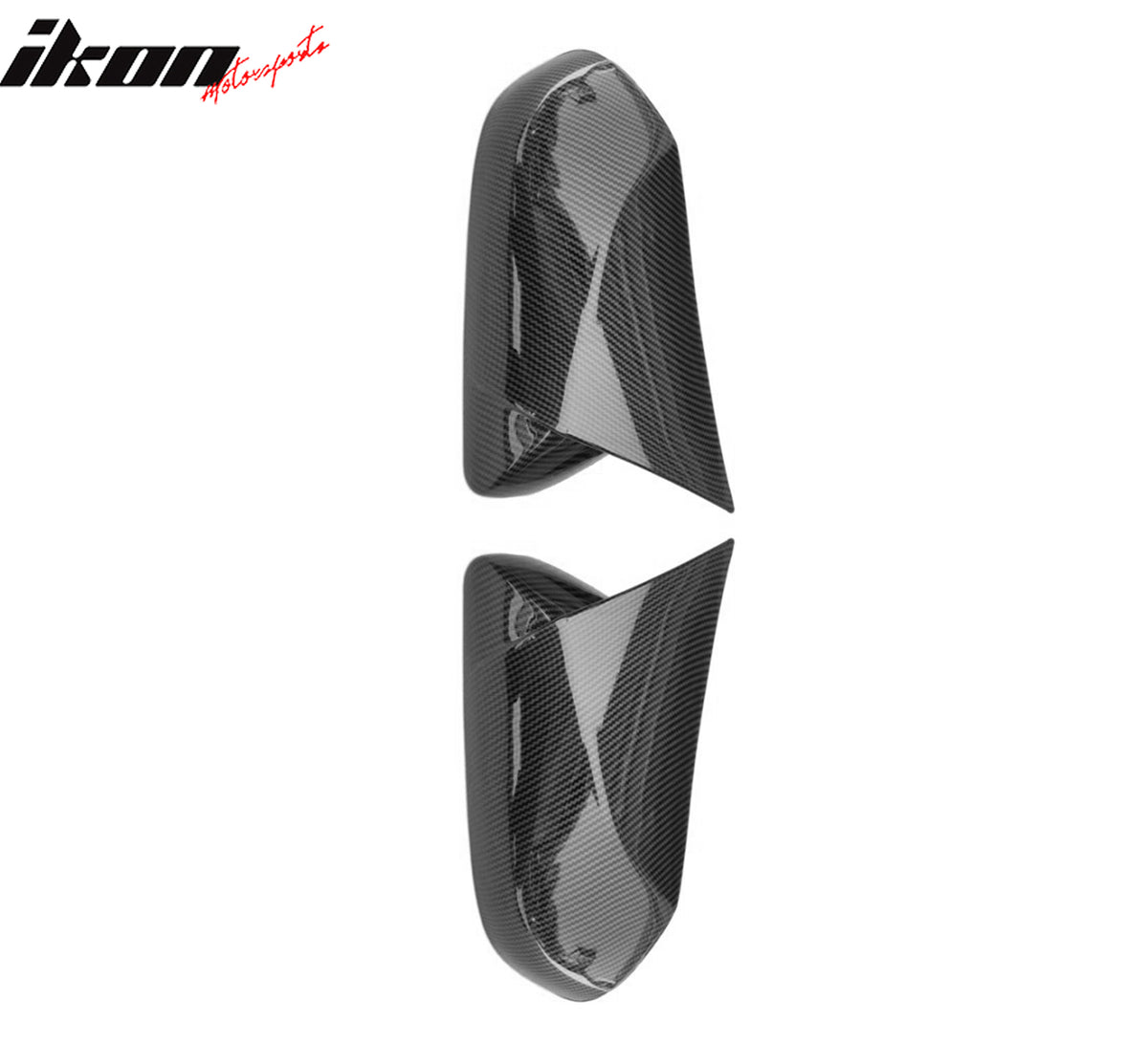 Fits 18-26 Toyota Camry/19-22 Avalon M Style Mirror Covers Carbon Fiber Paint