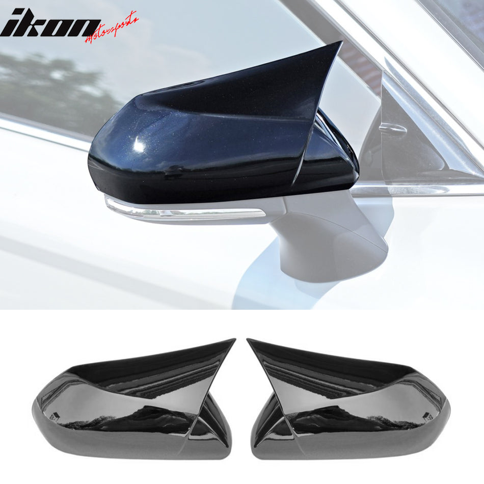 2025-2026 Toyota Camry M Style Gloss Black Rear Side Mirror Covers ABS