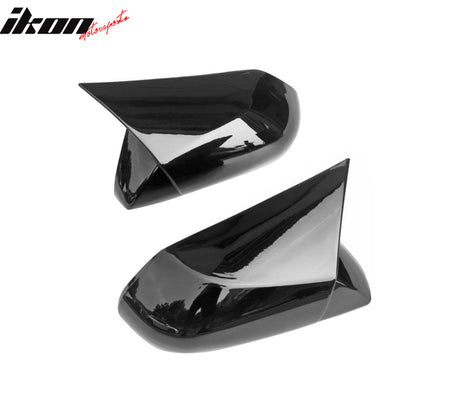 Fits 18-26 Toyota Camry/19-22 Avalon Rear View Side Mirror Covers Gloss Black