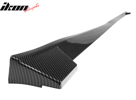 Fits 25-26 Toyota Camry SE XSE Side Skirts TRD Rocker Panel Carbon Fiber Print