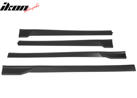 Fits 25-26 Toyota Camry SE XSE Side Skirts TRD Rocker Panel Lip Matte Black PP