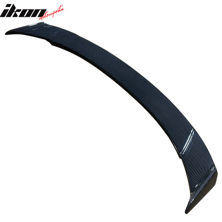 Fits 25-26 Toyota Camry XV80 9th GR Style Rear Trunk Spoiler Carbon Fiber Print