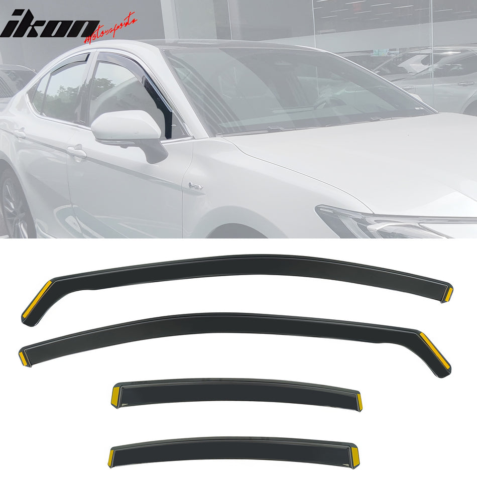2025-2026 Toyota Camry In-Channel Window Visors Vent Rain Guards PC