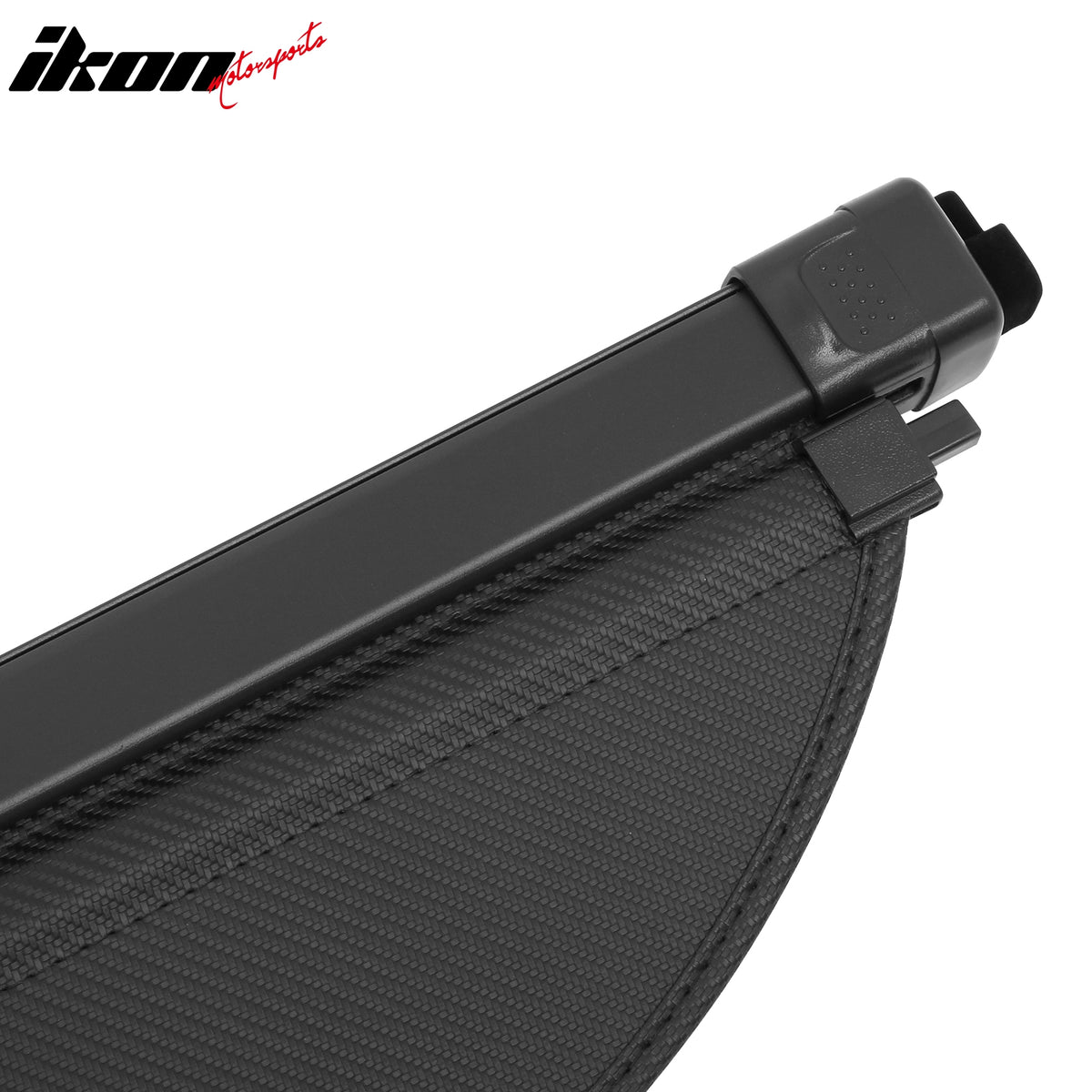 Fits 25-26 Cadillac Optiq Carbon Fiber Print Retractable Rear Trunk Cargo Cover