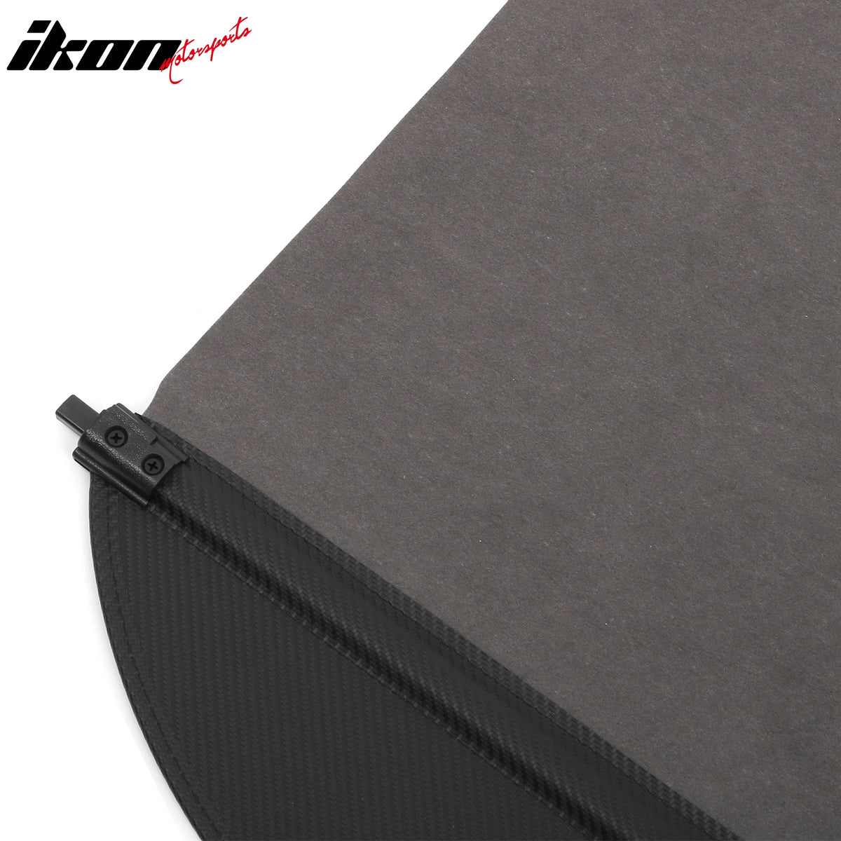 Fits 25-26 Cadillac Optiq Carbon Fiber Print Retractable Rear Trunk Cargo Cover