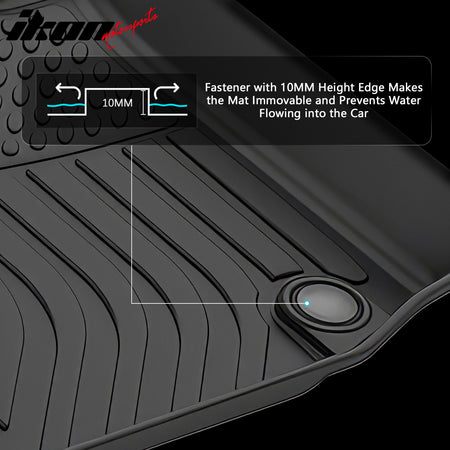 Fits 2025 Mazda CX-50 Hybrid TPE All Weather 3D Floor Mats Cargo Liner Carpets