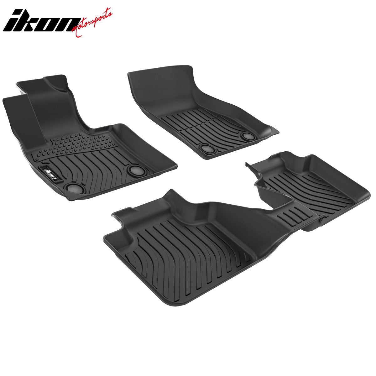 Fits 2025 Mini Cooper Countryman Non-Slip 3D Floor Mats All Weather TPE Carpets