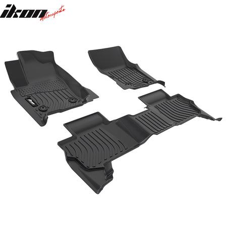 Fits 2025 Toyota 4Runner 5/7 Seats Floor Mats TPE Carpets All Weather 3D Liner