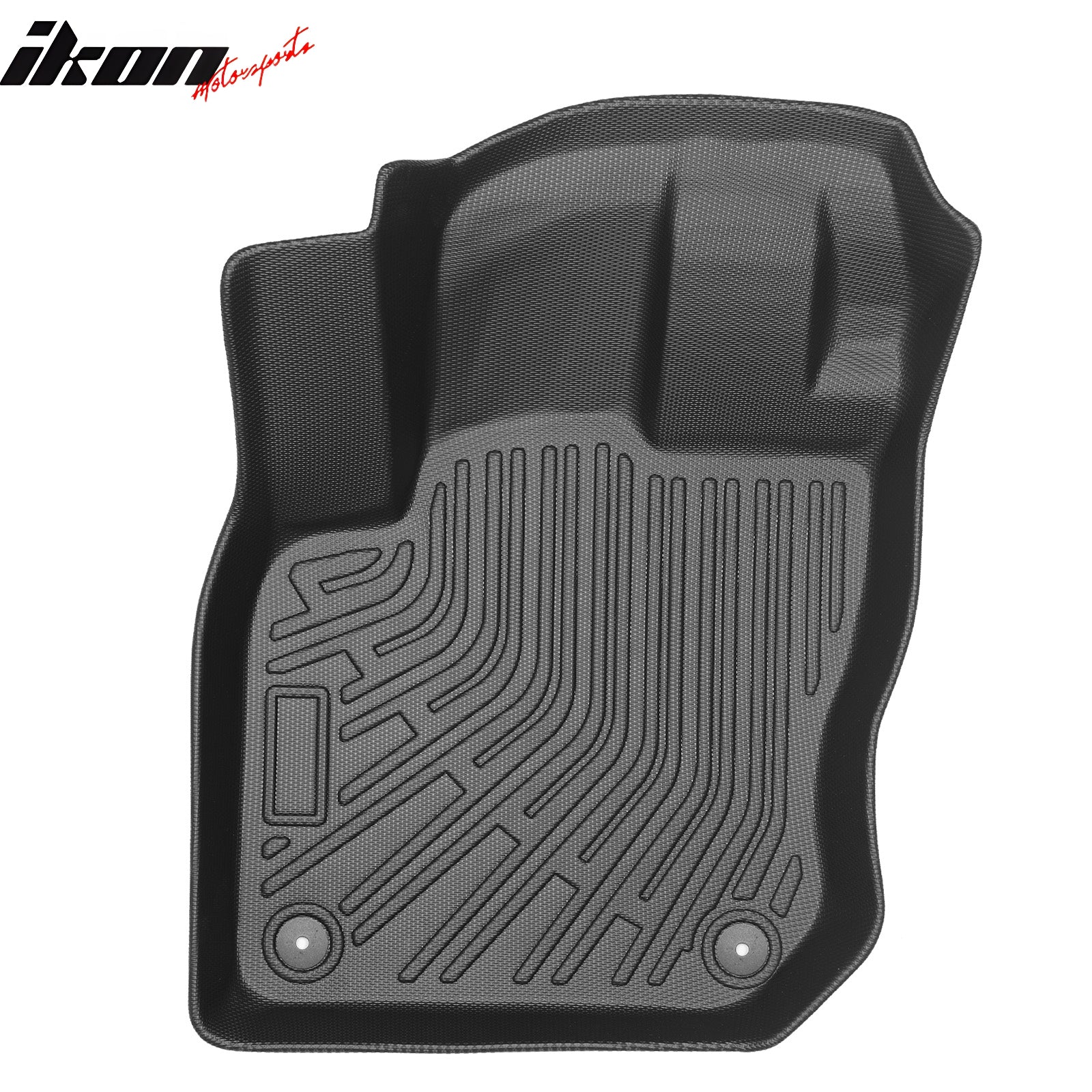 Fits 25-26 Volkswagen Tiguan Floor Mats TPE All Weather 3D Heavy Duty Carpets