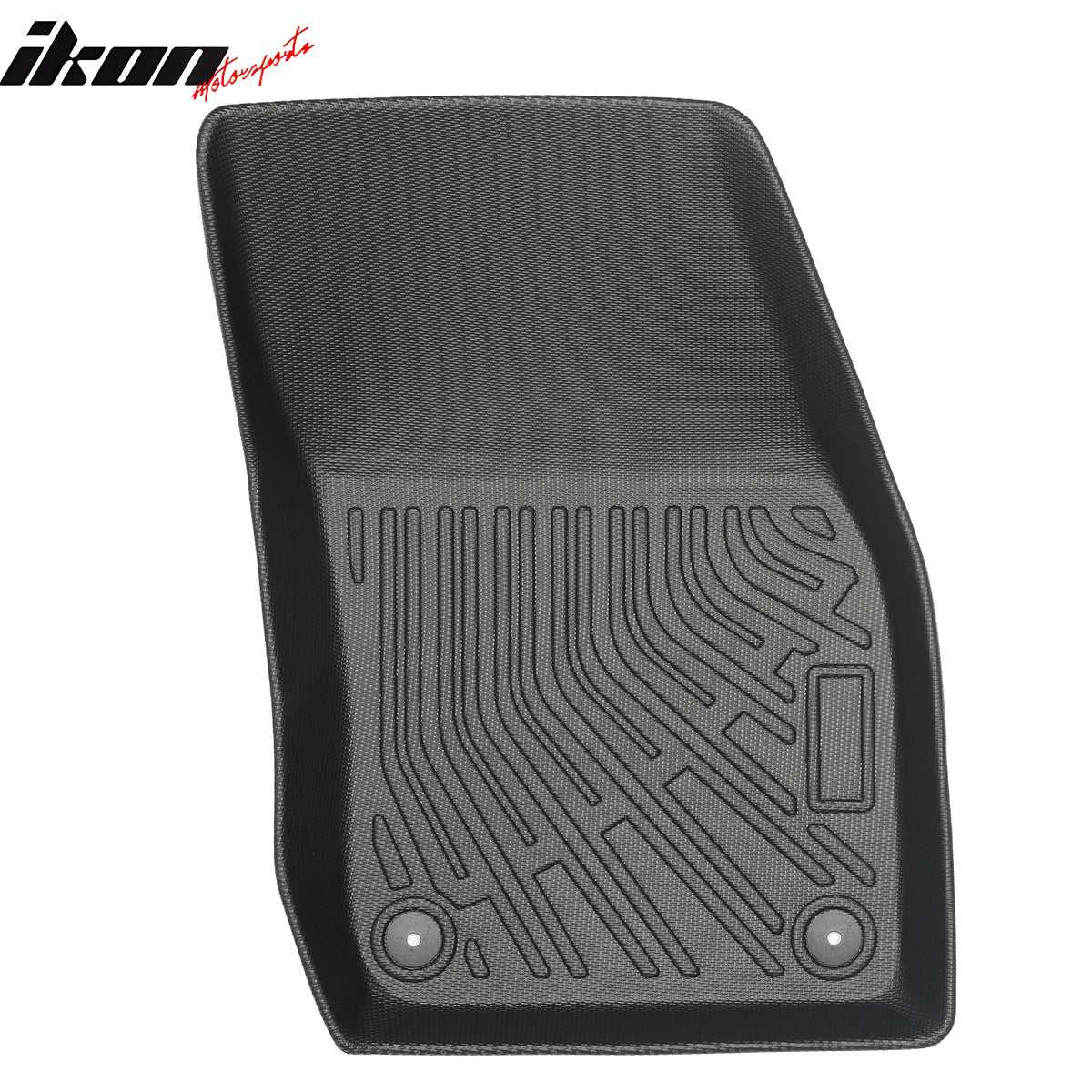 Fits 25-26 Volkswagen Tiguan Floor Mats TPE All Weather 3D Heavy Duty Carpets