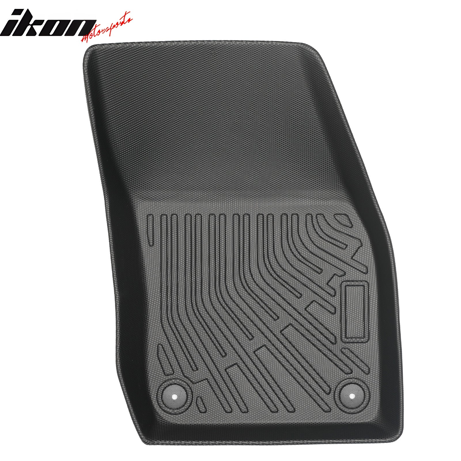 Fits 25-26 Volkswagen Tiguan Floor Mats TPE All Weather 3D Heavy Duty Carpets