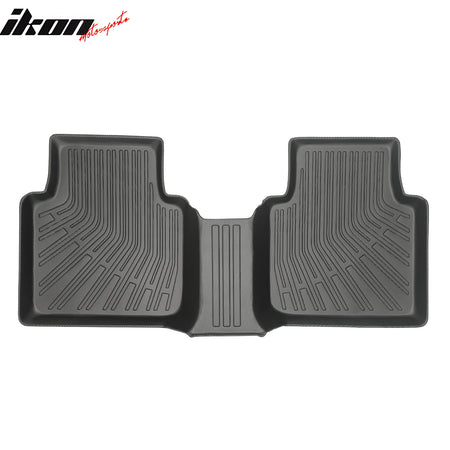 Fits 25-26 Volkswagen Tiguan Floor Mats TPE All Weather 3D Heavy Duty Carpets