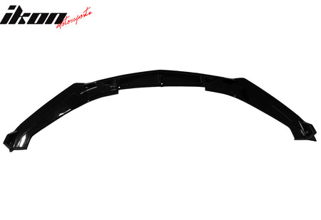 Fits 25-26 Cadillac CT5 Luxury Trim Gloss Black Front Bumper Lip Spoiler PP 3PCS