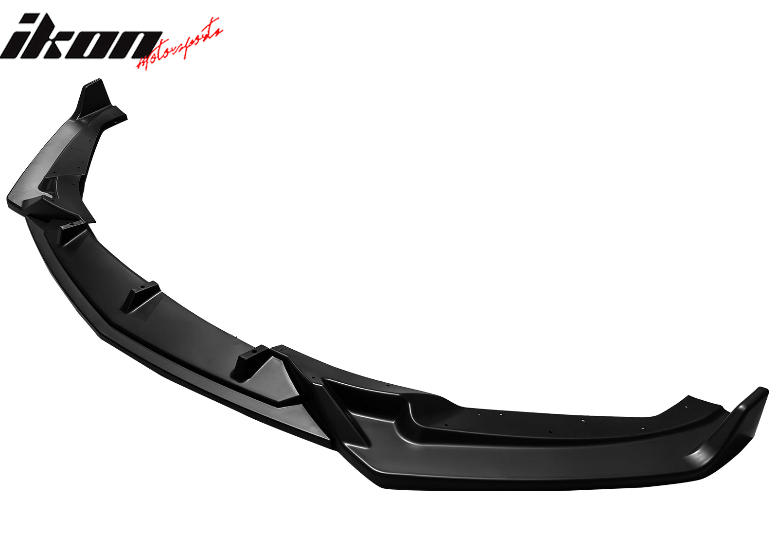 Fits 25-26 Cadillac CT5 Luxury Trim Matte Black Front Bumper Lip Spoiler PP 3PCS