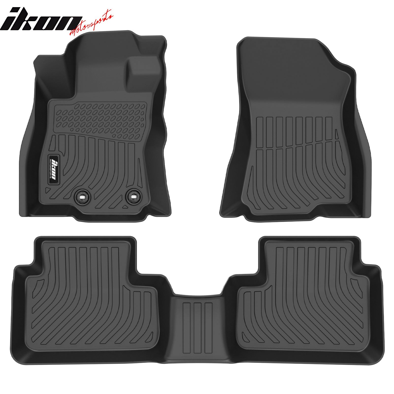 2025 Subaru Forester 3D Molded Floor Mats All Weather Carpet TPE 3PCSIkon Motorsports