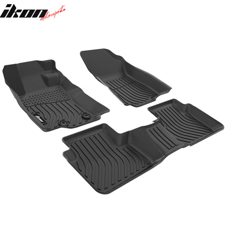 Fits 25-26 Subaru Forester Non-Slip 3D Molded Floor Mats All Weather TPE Carpets