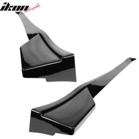 Fits 25-26 Toyota Camry SE XSE Side Skirts TRD Rocker Panel Lip Gloss Black PP
