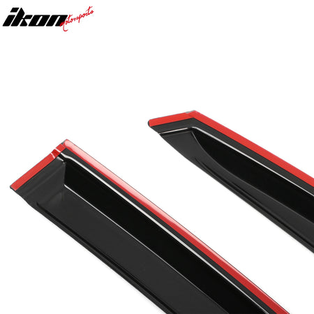 Fits 25-26 Toyota Camry Tape on Window Visors Vent Rain Sun Wind Guard Deflector