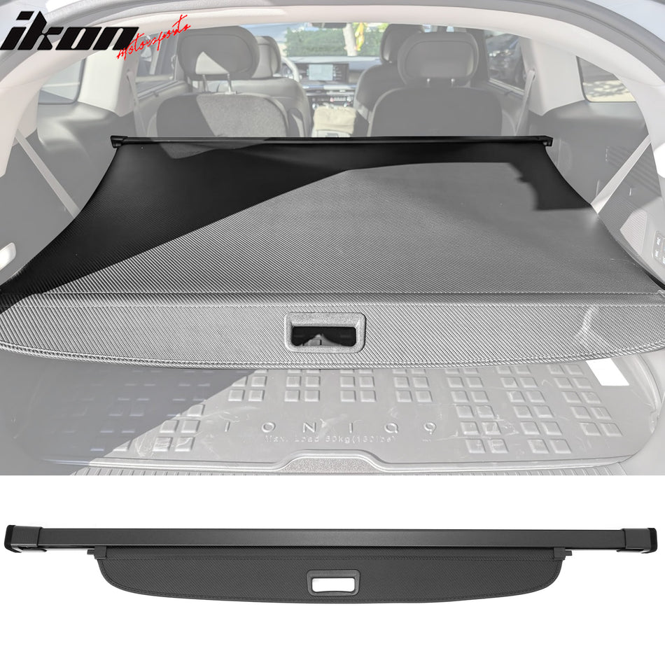 2026 Hyundai Ioniq 9 Carbon Fiber Texture Retractable Rear Cargo Cover Shade