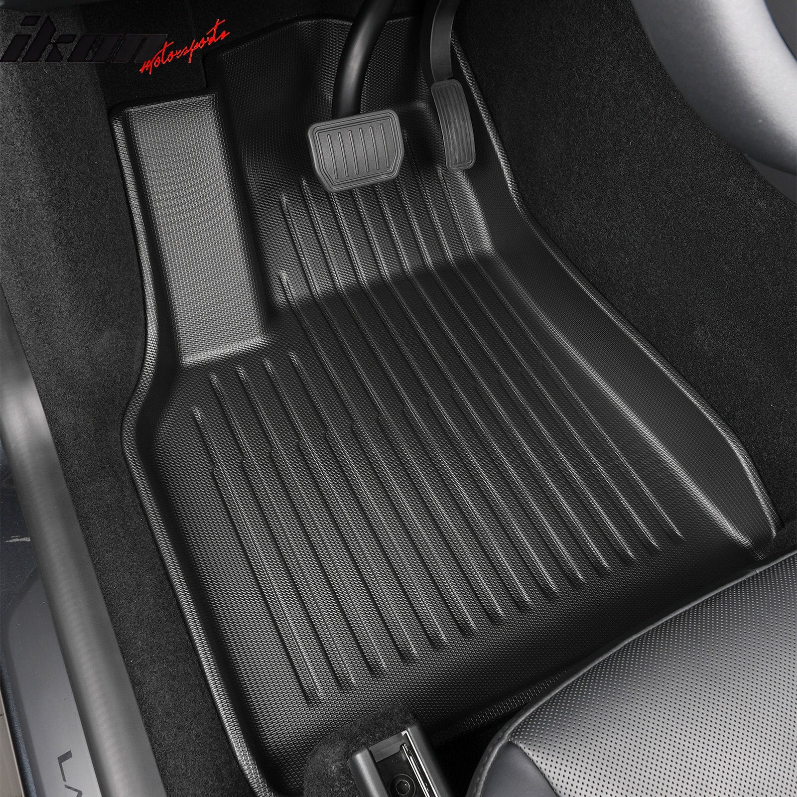 Fits 2026 Tesla Model Y Juniper 5/7 Seats 1st & 2nd Rows TPE 3D Floor Cargo Mats