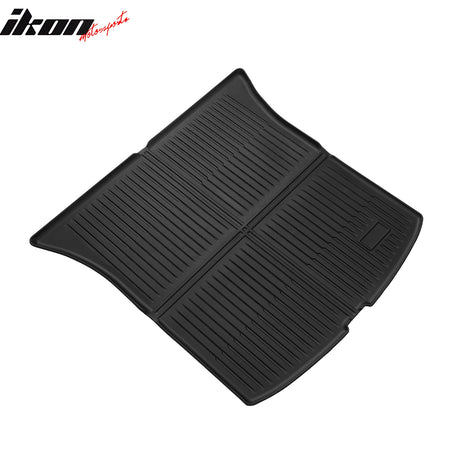 Fits 26 Tesla Model Y Juniper 3D TPE Front & Rear Storage & Floor & Trunk Mats