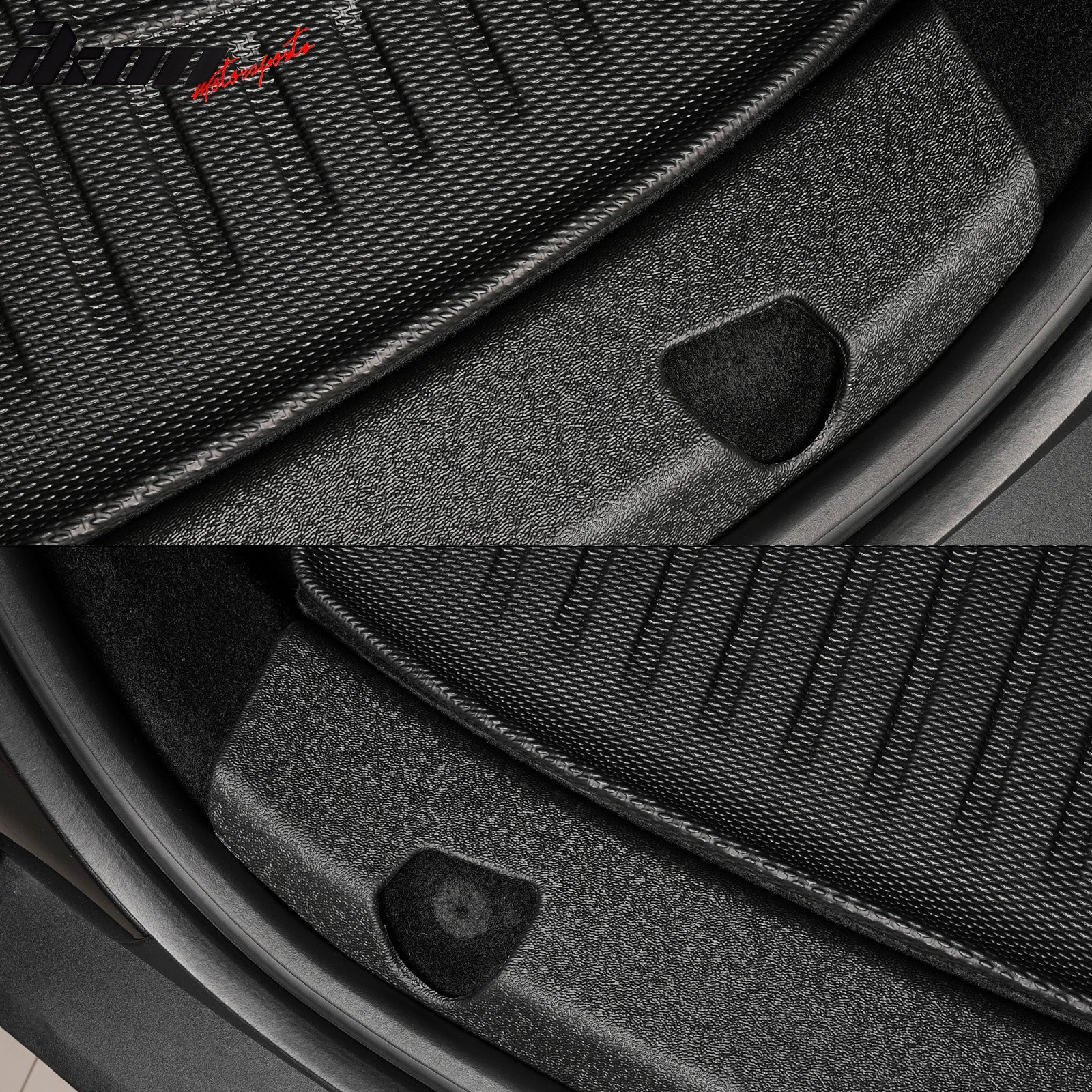 Fits 26 Tesla Model Y Juniper 5 Seat TPE Rear Bumper Protector + Cargo Trunk Mat