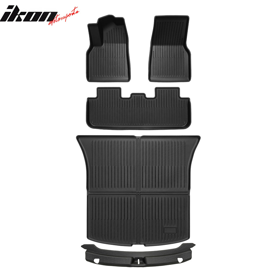 2026 Tesla Model Y Juniper Rear Bumper Protector + Floor + Trunk Mats