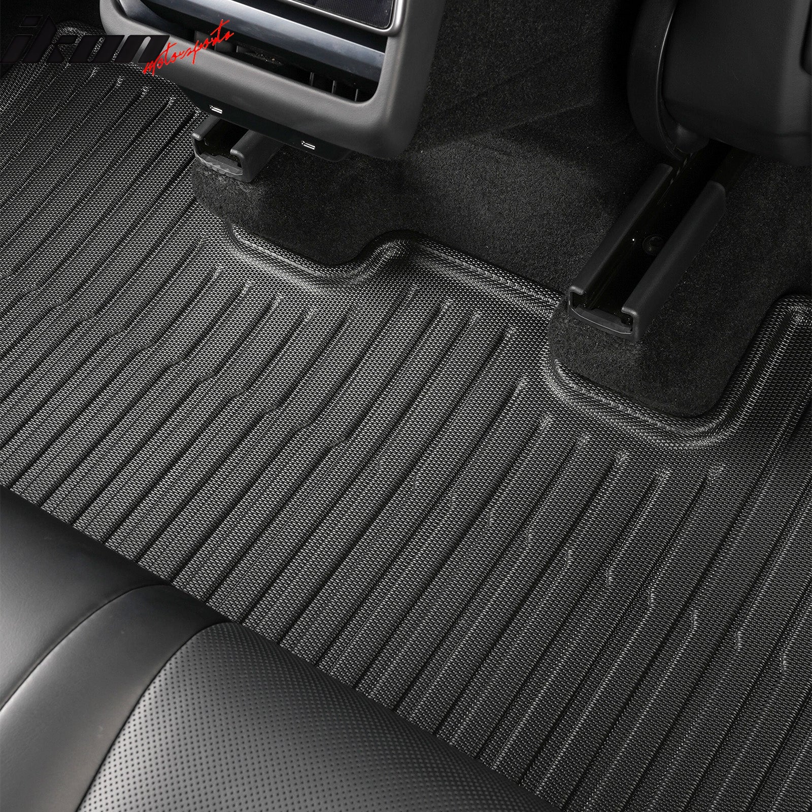 Fits 2026 Tesla Model Y Juniper TPE Front + Rear Storage + Floor + Trunk Mat 6PC