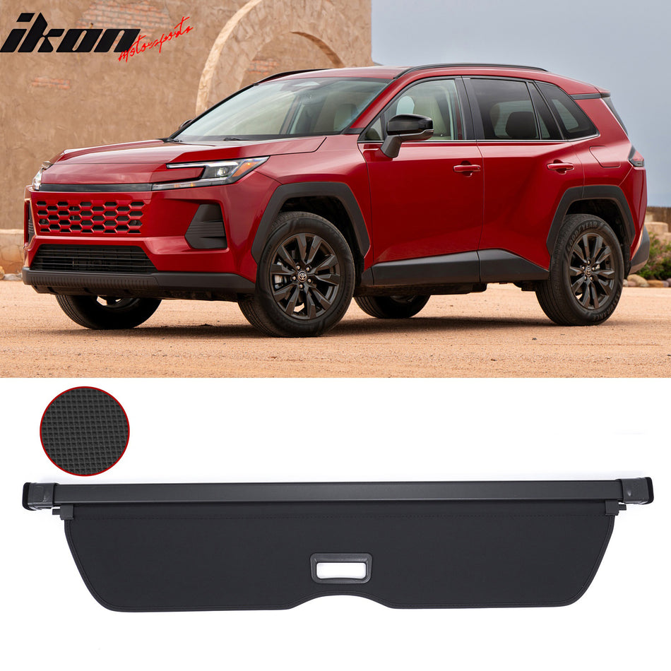 2026 Toyota RAV4 Retractable Rear Cargo Cover Rear Trunk Shade Canvas