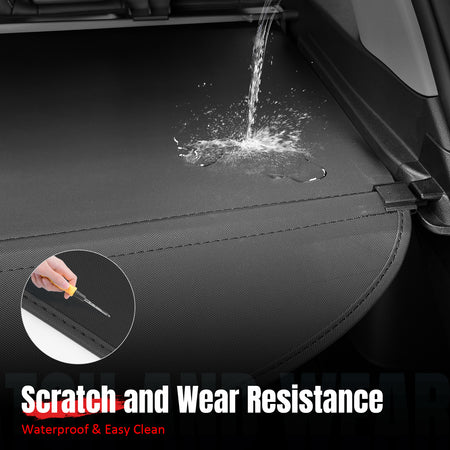 Fits 2026 Toyota RAV4 Retractable Cargo Cover Rear Trunk Security Shade Canvas