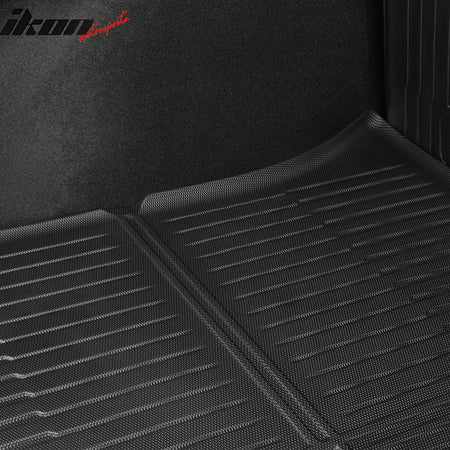 Fits 2026 Tesla Model Y Juniper 5 Seat TPE Waterproof Rear Cargo Trunk Tray Mats