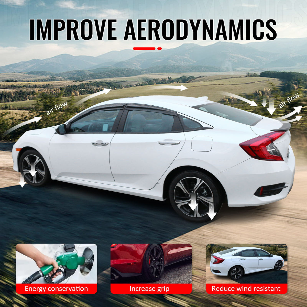 Fits 2026 Tesla Model Y Juniper OE Style Trunk Spoiler Gloss Black Rear Wing ABS