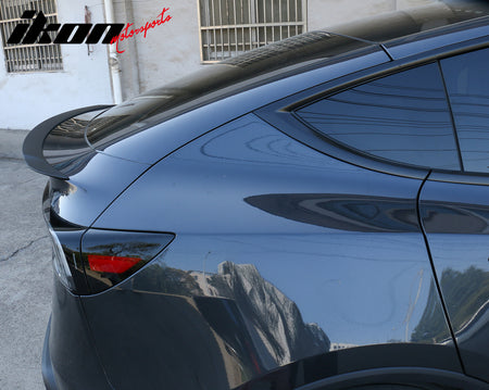 Fits 2026 Tesla Model Y Juniper P Style Trunk Spoiler Matte Black Rear Wing ABS