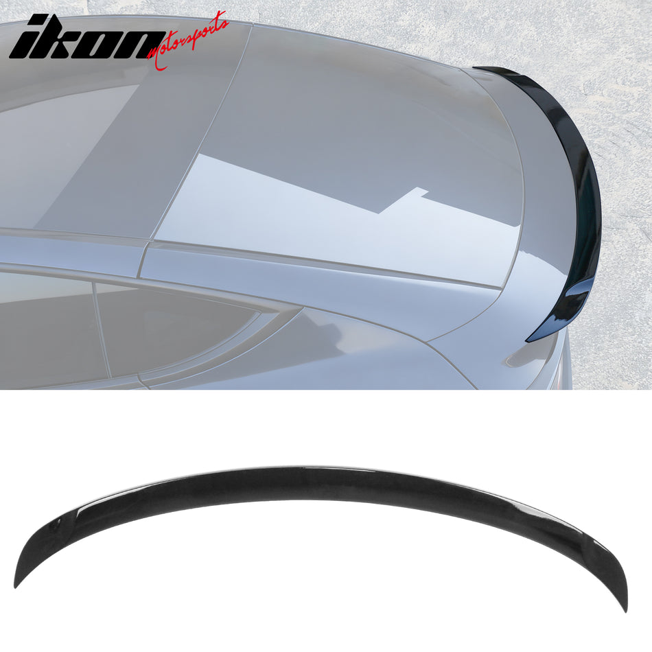 2026 Tesla Model Y Juniper P Style Rear Trunk Spoiler Gloss Black ABS
