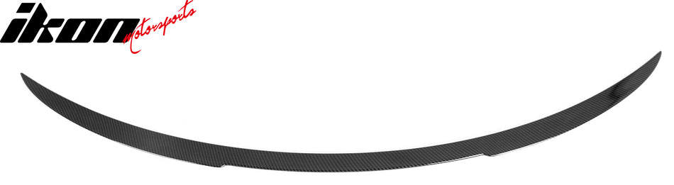 2026 Tesla Y Juniper V Style Trunk Spoiler Carbon Fiber Print ABS