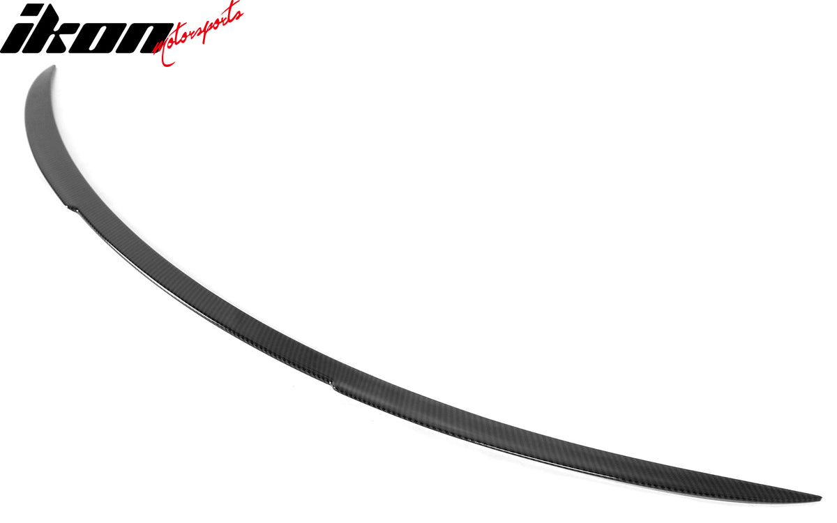 Fits 2026 Tesla Model Y Juniper V Style Trunk Spoiler Carbon Fiber Print ABS