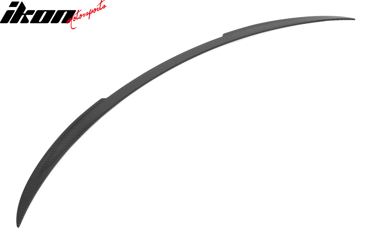 Fits 2026 Tesla Model Y Juniper V Style Trunk Spoiler Carbon Fiber Print ABS