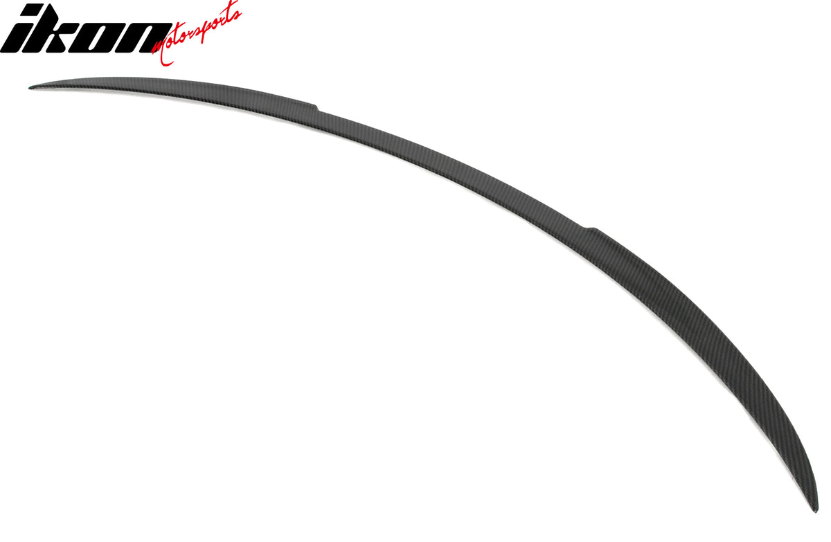 Fits 2026 Tesla Model Y Juniper V Style Trunk Spoiler Carbon Fiber Print ABS