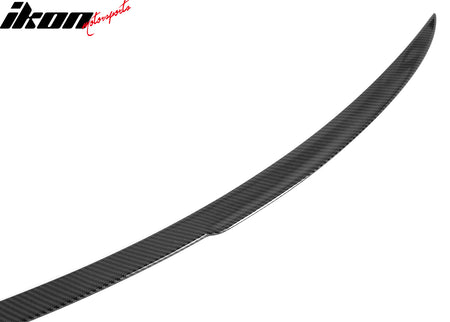 Fits 2026 Tesla Model Y Juniper V Style Trunk Spoiler Carbon Fiber Print ABS