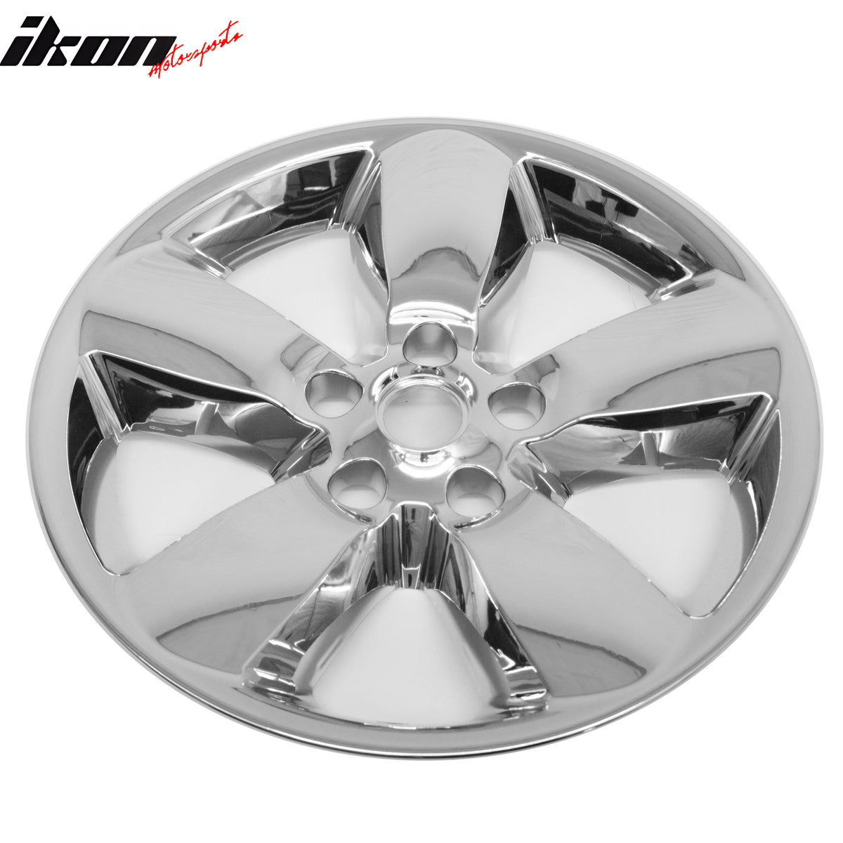 IKON MOTORSPORTS 20 inch Wheel Cover Hubcaps, Compatible with 2013-2018 Dodge Ram 1500 2019-2024 1500 Classic, Chrome ABS Car Hub Caps Replacement Wheel Skin Rim Covers, 4 Pack
